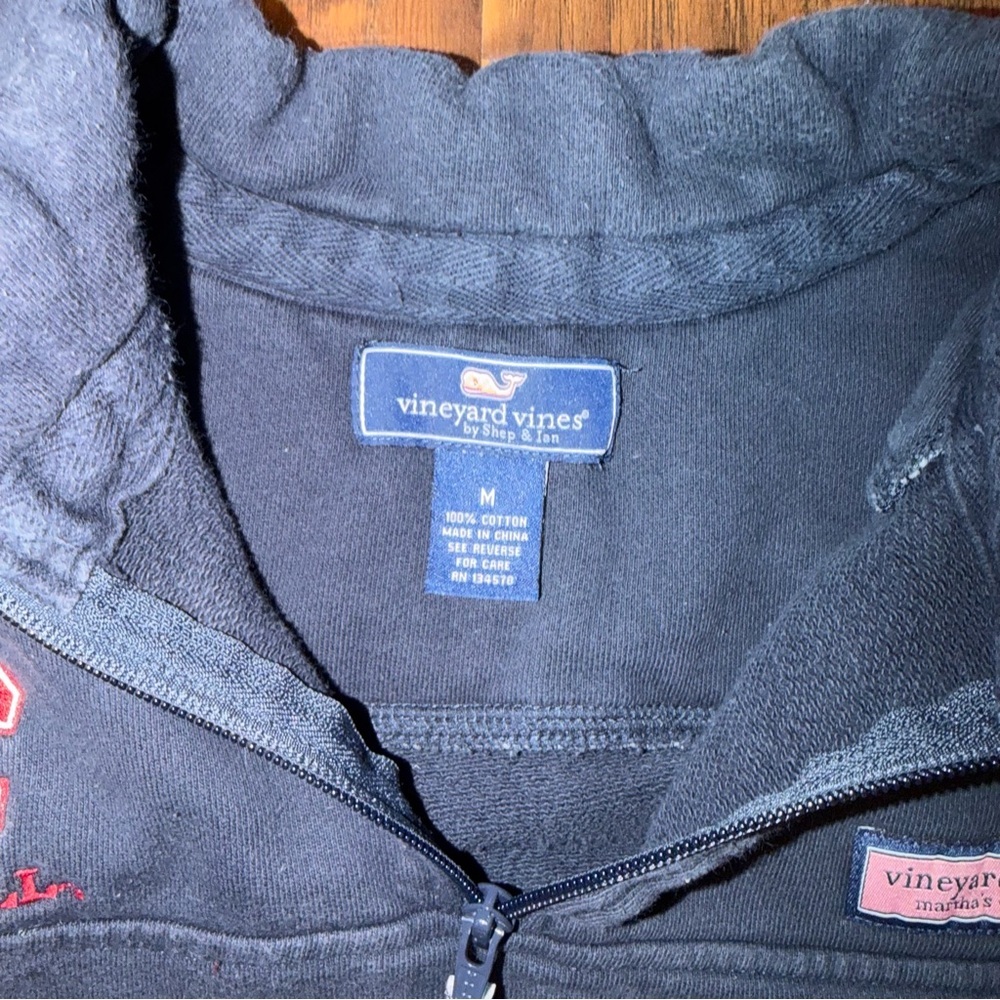 Vineyard Vines x Cornell Quarter-Zip Pullover – Men’s Size Medium - Picture 5 of 5
